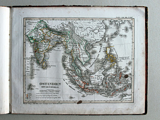Stielers Schul-Atlas, 1842
XVIIb. Ostindien mit den Inseln