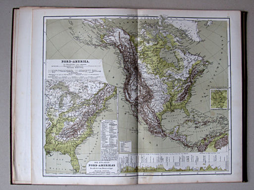 E. von Sydow's Methodischer Hand-Atlas, 1874
IV. Nord-Amerika