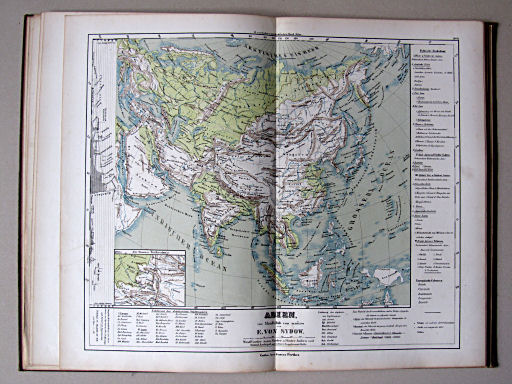 E. von Sydow's Methodischer Hand-Atlas, 1874
VI. Asia