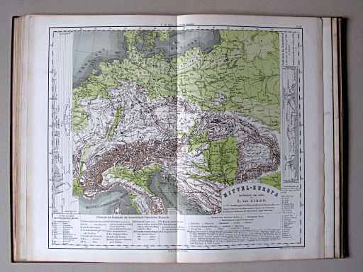 E. von Sydow's Methodischer Hand-Atlas, 1874
XV. Mittel-Europa