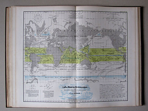 E. von Sydow's Methodischer Hand-Atlas, 1874
S II. Uebersicht der Luft- und Meeresströmungen