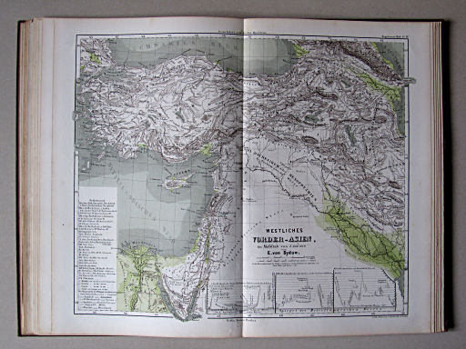 E. von Sydow's Methodischer Hand-Atlas, 1874
S IV. Westliches Vorder-Asien mit Unter-Aegypten