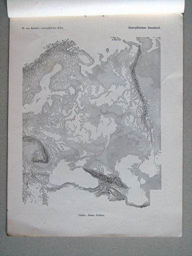 E. von Sydow's Orographischer Atlas, 1855
2. Europäisches Russland
