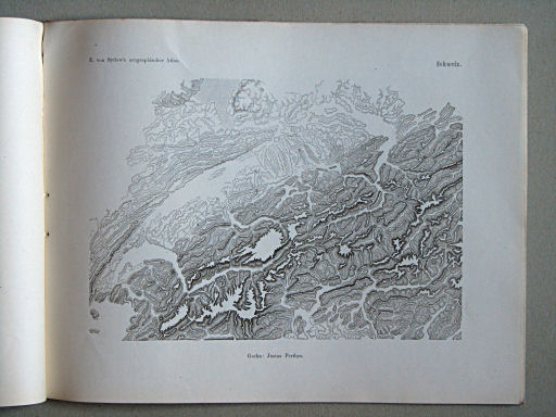E. von Sydow's Orographischer Atlas, 1855
10. Schweiz