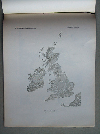 E. von Sydow's Orographischer Atlas, 1855
15. Britische Inseln