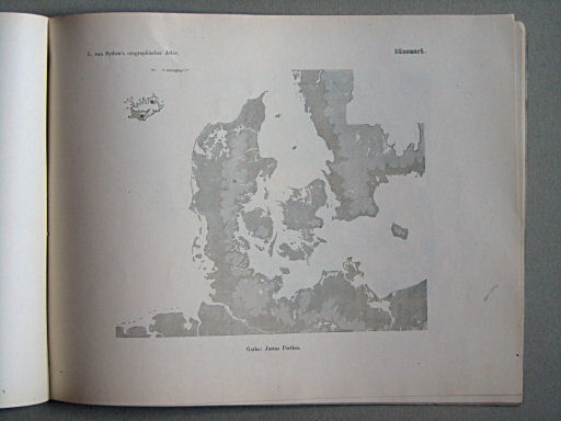 E. von Sydow's Orographischer Atlas, 1855
16. Dänemark
