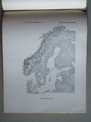 E. von Sydow's Orographischer Atlas, 1855
17. Schweden und Norwegen