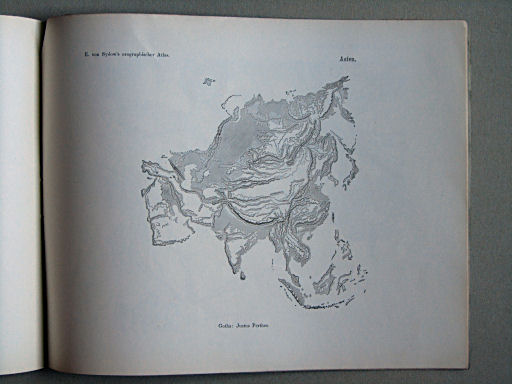 E. von Sydow's Orographischer Atlas, 1855
18. Asien