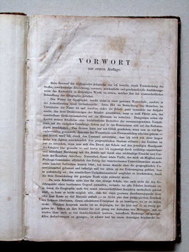 E. von Sydow's Schul-Atlas, 1852
Voorwoord / preface p. 1