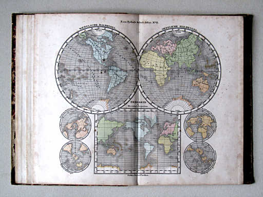 E. von Sydow's Schul-Atlas, 1852
2. Erdansichten