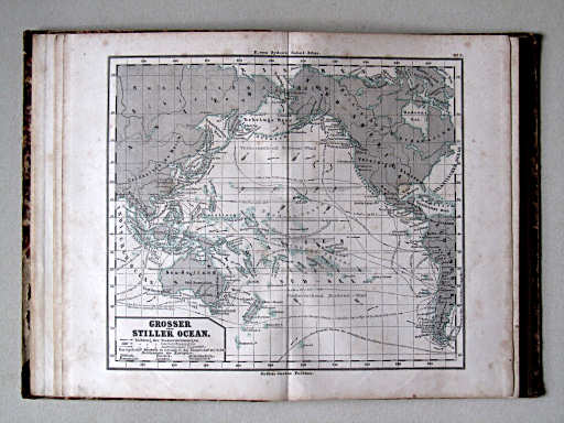 E. von Sydow's Schul-Atlas, 1852
3. Grosser oder Stiller Ocean