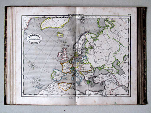 E. von Sydow's Schul-Atlas, 1852
7. Europa. Politische Übersicht