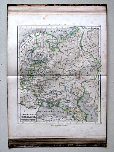 E. von Sydow's Schul-Atlas, 1852
8. Europaeisches Russland