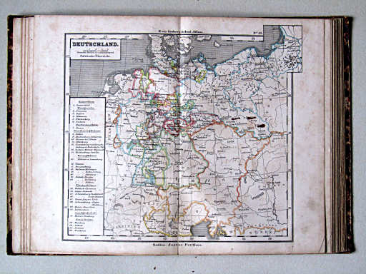 E. von Sydow's Schul-Atlas, 1852
10. Deutschland. Politische Übersicht