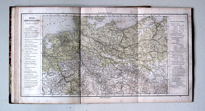 E. von Sydow's Schul-Atlas, 1852
11-12. Nord-Deutschland