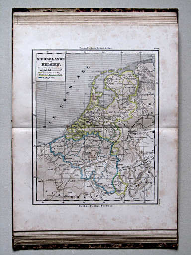 E. von Sydow's Schul-Atlas, 1852
19. Niederlande und Belgien