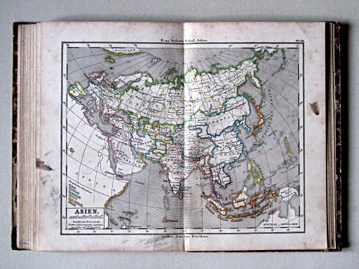 E. von Sydow's Schul-Atlas, 1852
29. Asien. Politische Uebersicht