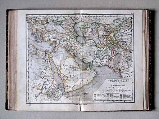 E. von Sydow's Schul-Atlas, 1852
30. Vorder-Asien und das Land des Nil