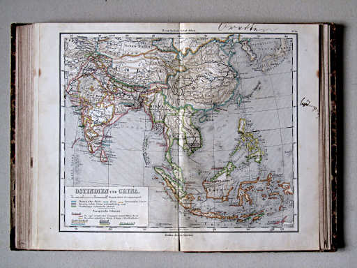 E. von Sydow's Schul-Atlas, 1852
31. Ostindien und China