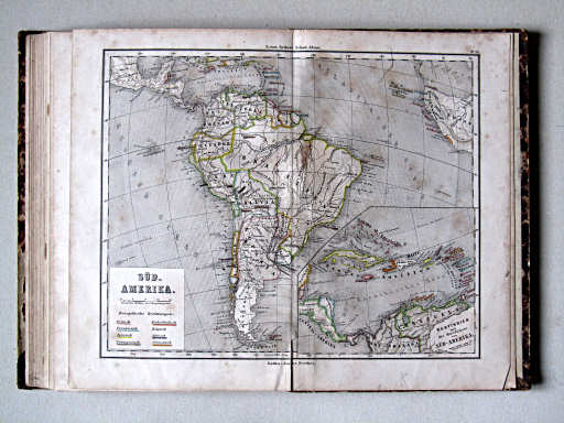 E. von Sydow's Schul-Atlas, 1852
35. Süd-Amerika
