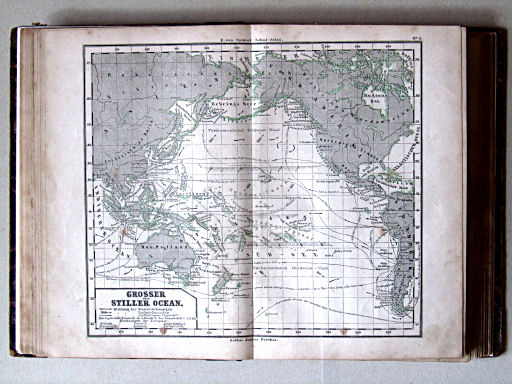 E. von Sydow's Schul-Atlas, 1859
3. Grosser oder Stiller Ocean