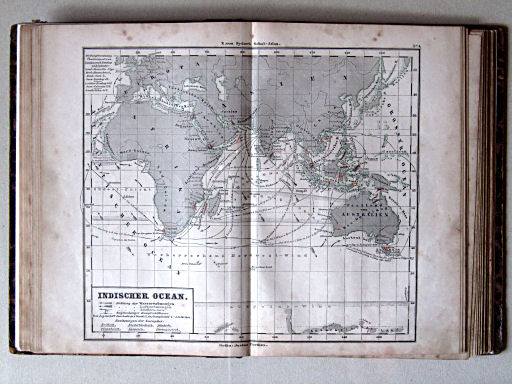 E. von Sydow's Schul-Atlas, 1859
4. Indischer Ocean