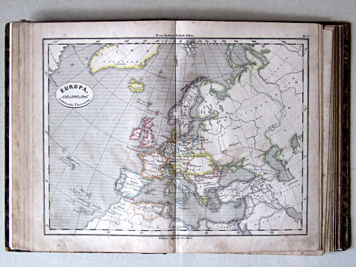 E. von Sydow's Schul-Atlas, 1859
7. Europa. Politische Übersicht