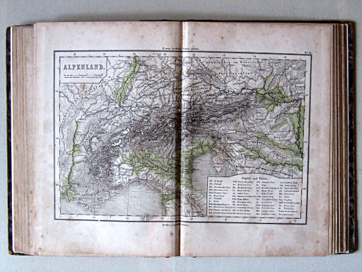 E. von Sydow's Schul-Atlas, 1859
14. Alpenland