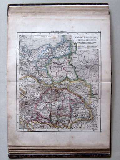 E. von Sydow's Schul-Atlas, 1859
15. Karpathenländer, Polen und Preussen