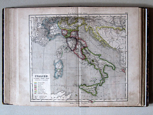 E. von Sydow's Schul-Atlas, 1859
23. Italien