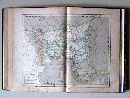 E. von Sydow's Schul-Atlas, 1859
29. Asien. Politische Übersicht