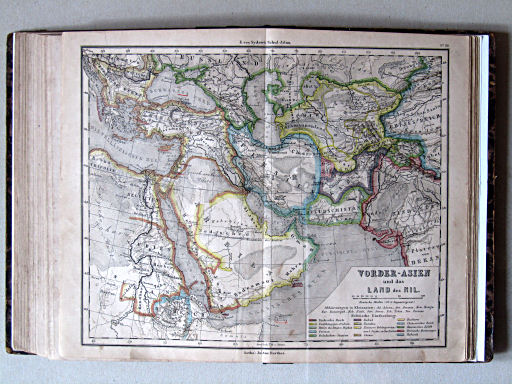 E. von Sydow's Schul-Atlas, 1859
30. Vorder-Asien und das Land des Nil