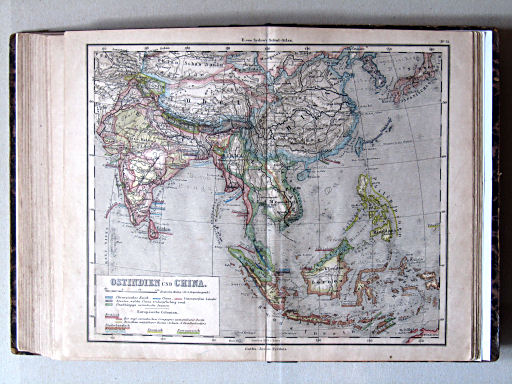E. von Sydow's Schul-Atlas, 1859
31. Ostindien und China