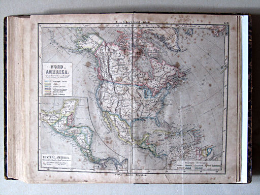 E. von Sydow's Schul-Atlas, 1859
33. Nord-Amerika