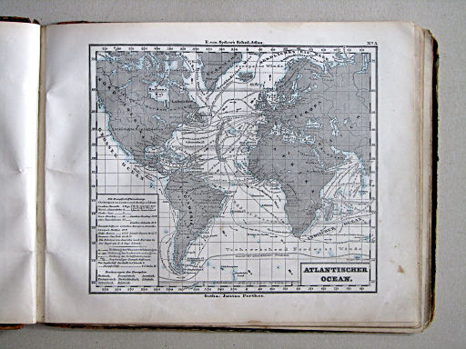 E. von Sydow's Schul-Atlas, 1867
5. Atlantischer Ocean