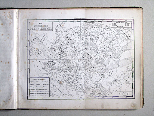 E. von Sydow's Schul-Atlas, 1875
1a. Der nördliche Stern-Himmel