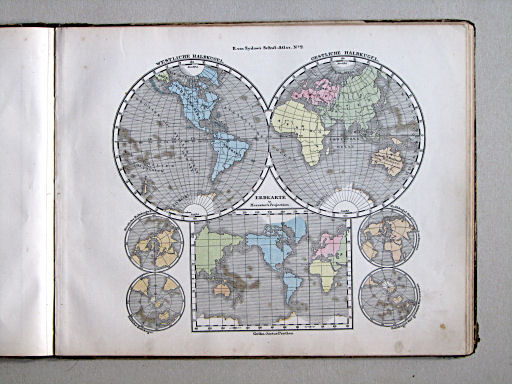 E. von Sydow's Schul-Atlas, 1875
2. Erdansichten