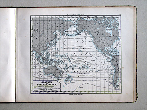 E. von Sydow's Schul-Atlas, 1875
3. Grosser oder Stiller Ocean