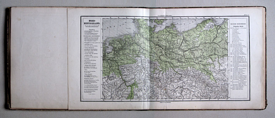 E. von Sydow's Schul-Atlas, 1875
11-12. Nord-Deutschland