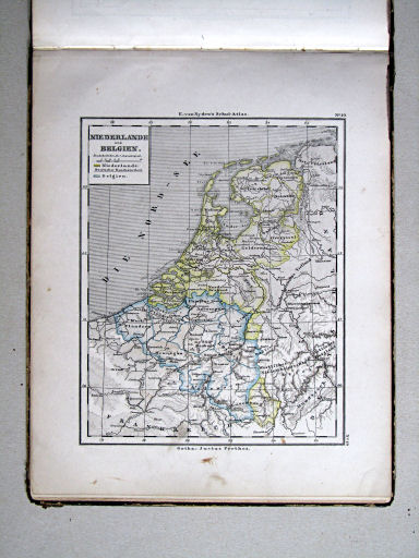 E. von Sydow's Schul-Atlas, 1875
19. Niederlande und Belgien