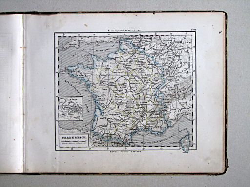 E. von Sydow's Schul-Atlas, 1875
21. Frankreich