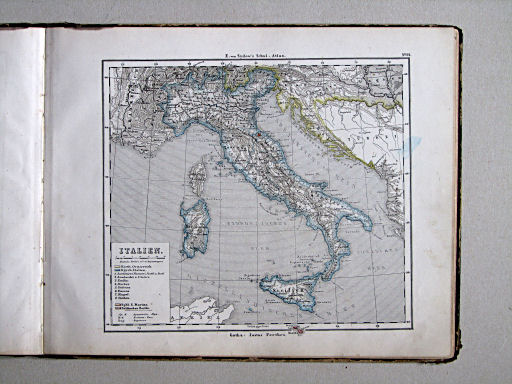 E. von Sydow's Schul-Atlas, 1875
23. Italien