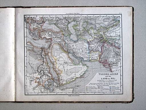 E. von Sydow's Schul-Atlas, 1875
30. Vorder-Asien und das Land des Nil