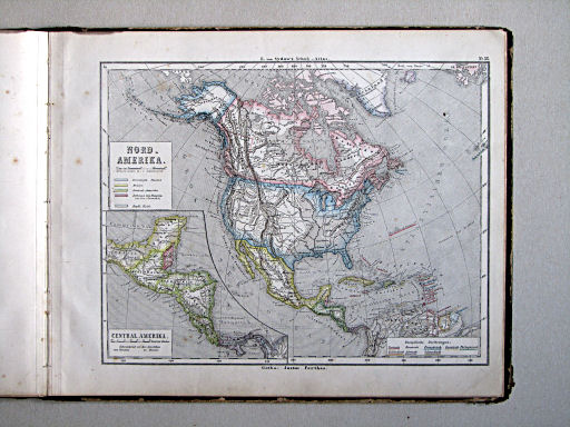 E. von Sydow's Schul-Atlas, 1875
33. Nord-Amerika