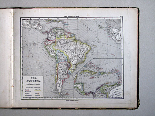 E. von Sydow's Schul-Atlas, 1875
35. Süd-Amerika