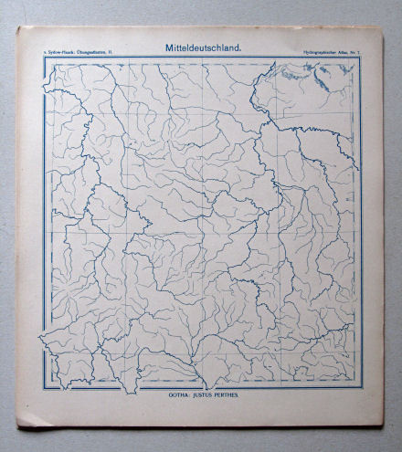 von Sydow-Haack, Hydrographischer Atlas, ca. 1910
7. Mitteldeutschland