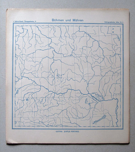 von Sydow-Haack, Hydrographischer Atlas, ca. 1910
9. Böhmen und Mähren