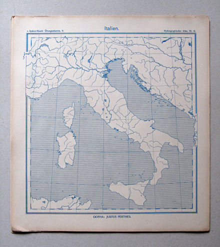 von Sydow-Haack, Hydrographischer Atlas, ca. 1910
14. Italien