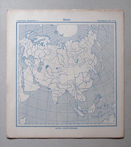 von Sydow-Haack, Hydrographischer Atlas, ca. 1910
22. Asien