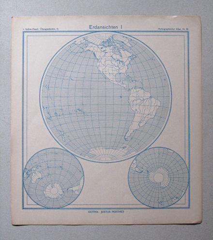 von Sydow-Haack, Hydrographischer Atlas, ca. 1910
29. Erdansichten I